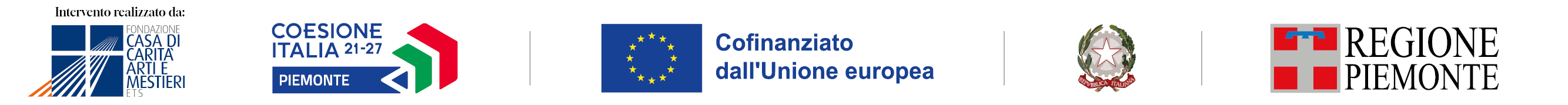 Logo intervento realizzato da CDC e coesione italia